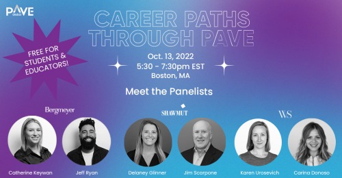 Boston area students and educators invited to connect with retail industry professionals at Career Paths through PAVE Global